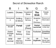 Skinwalker Ranch Bingo