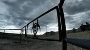 Gate and sky
