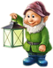 Gnome With Lantern