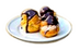 C542 Midday dessert i02 Cream profiteroles