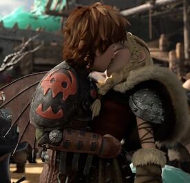 Hiccup and Astrid