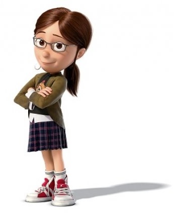 girl cartoon characters with brown hair