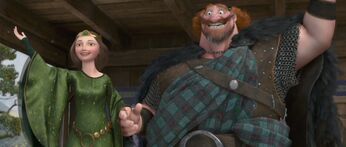 King Fergus and queen Elinor