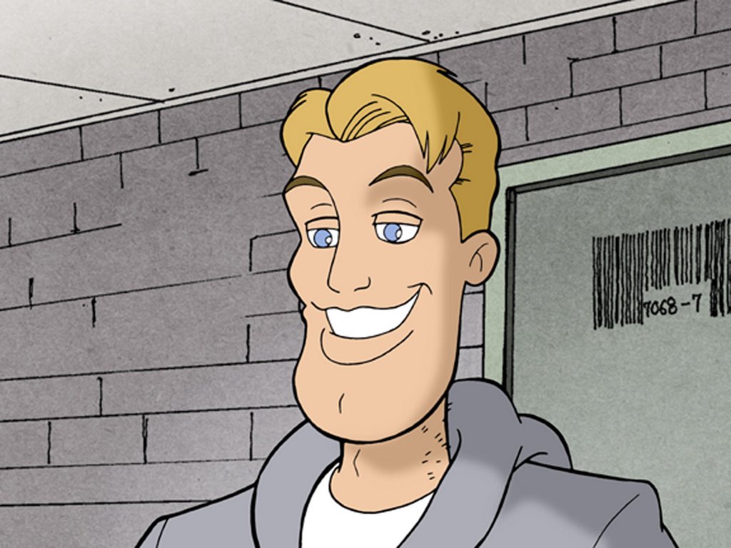 Ok guys. Pete Williams undergrads. Blonde character Jack 2000s cartoons. WM characters.
