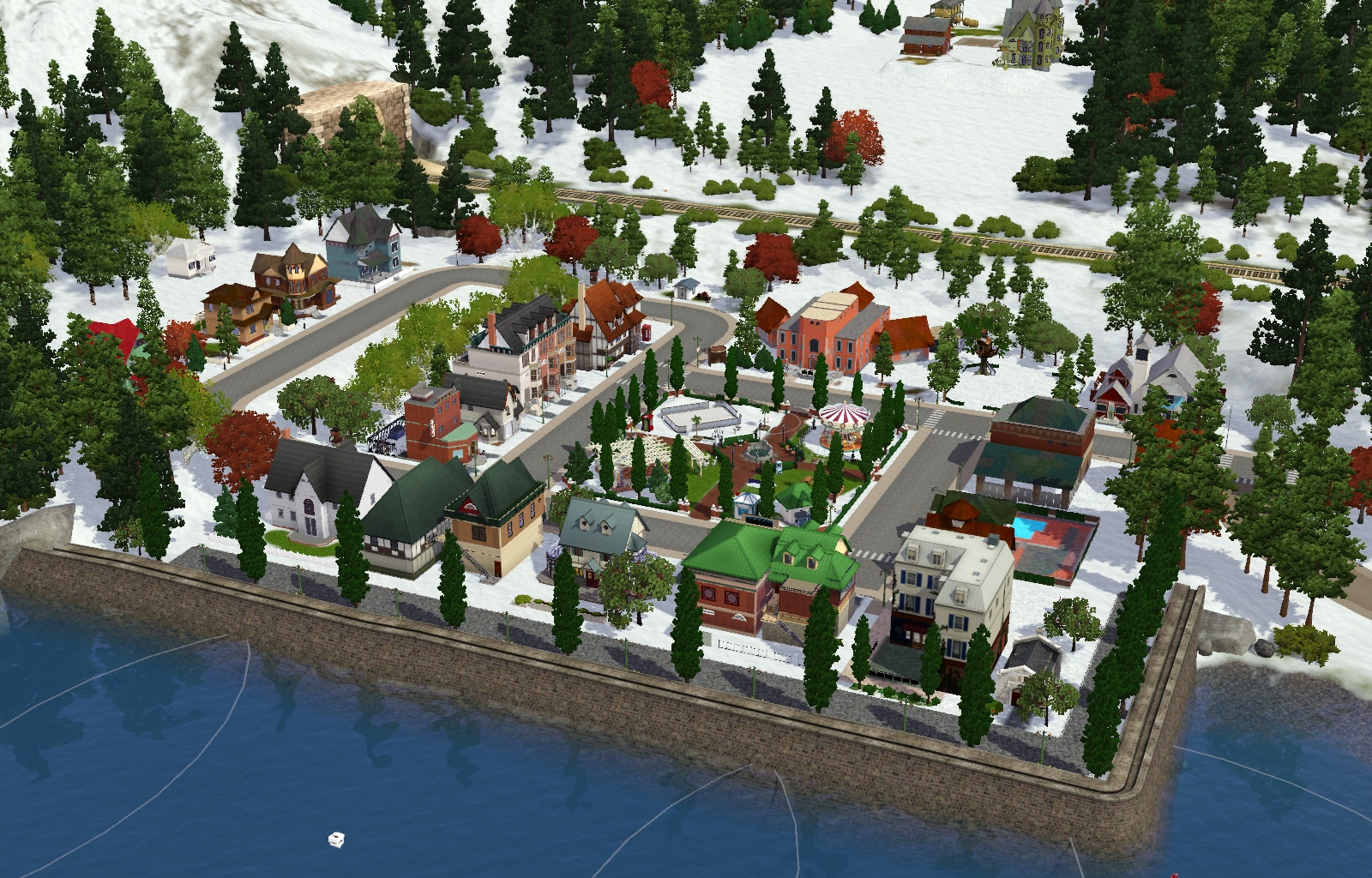 sims 3 worlds xmas