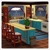 Free Bayside Kitchen Set - The Sims 3 Store Gift - BeyondSims