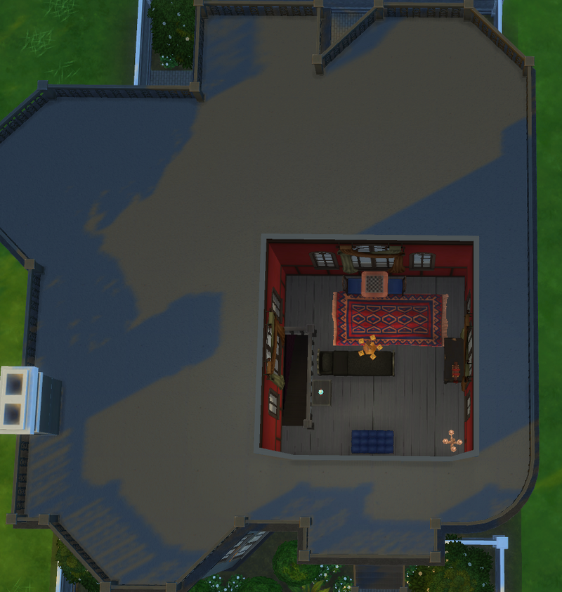 Goth Mansion 3d floor