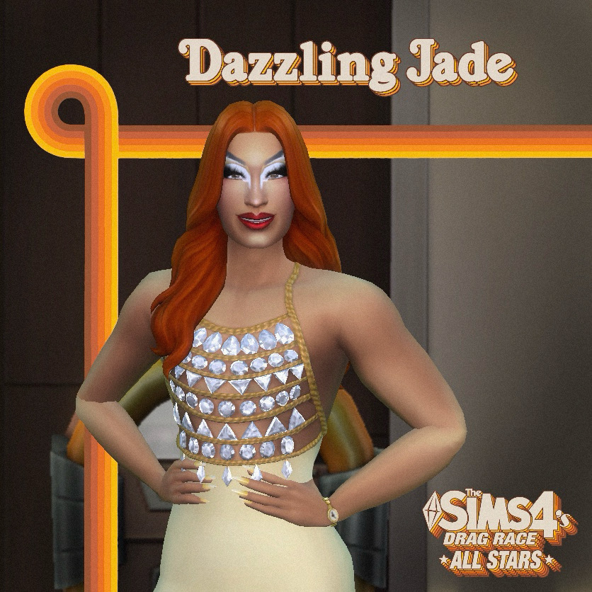 Dazzling Jade | The Sims 4’s Drag Race Wiki | Fandom