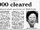 Archive of "Aids: 20,000 cleared", The Straits Times, 29 November 1985