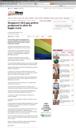 SporesFirstGayProtestPostponed081031