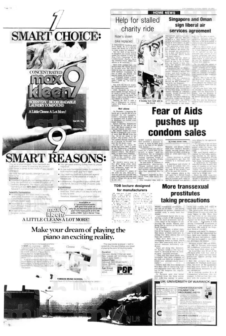 FearOfAIDSPushesUpCondomSales870419Page