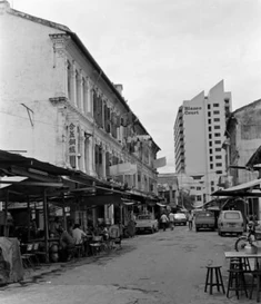 The original Malabar Street in the daytime.