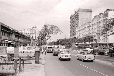The hotel in the 1960s. Source:[1].