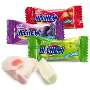 the candy and wrapper