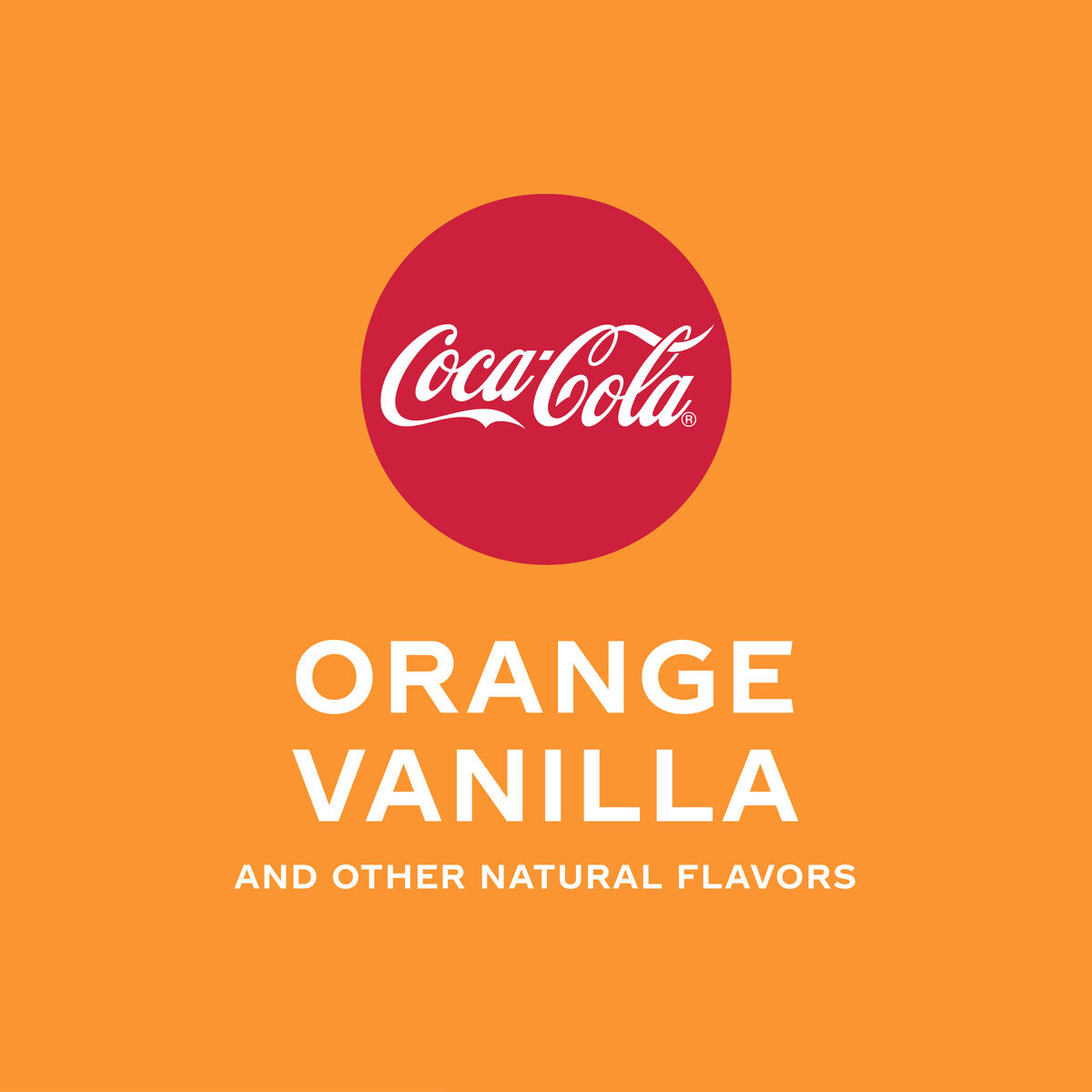 COCA COLA ORANGE VANILLE