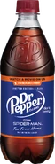 The Dr Pepper Dark Berry 20 oz. bottle design.