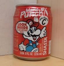 old super mario bros game trying to find ingredients soda
