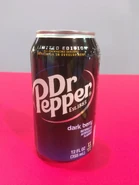 The Dr Pepper Dark Berry 12 oz. prototype can design.