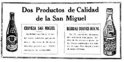 San miguel advertisement