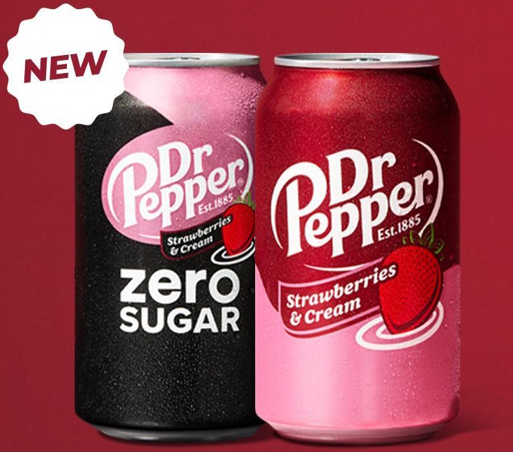 Dr Pepper Berries & Cream Soda Is Back to Bring the Blueberry, Raspberry,  and Vanilla Flavor