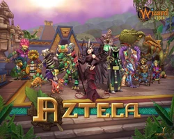 Azteca world poster