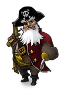Early art of Boochbeard for Pirate101