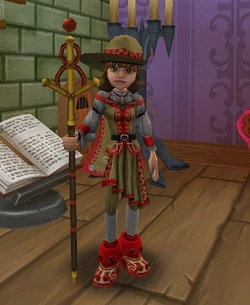 Dorothy Gale's original appearance prior to the 2020 player model updates.