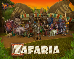 Zafaria world poster
