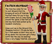 2008 introduction of Felix Navidad