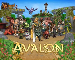 Avalon world poster
