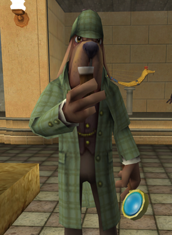 , a famous dog detective in .