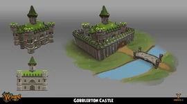 Gobblerton Castle concept art