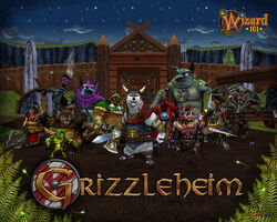 Grizzleheim world poster