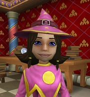 Abby K. Doodle's original appearance prior to the 2020 character model updates.