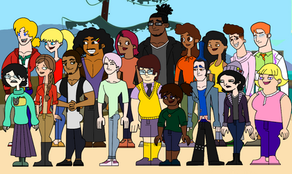 Total Drama Characters pack Poster by BiBubble