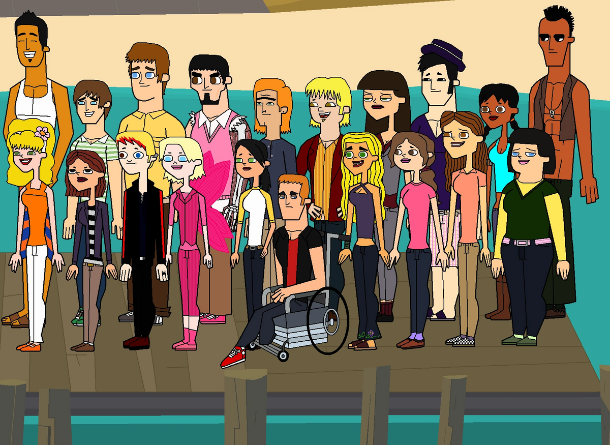 Total Drama Oskayi Island Cast Photo | Poster