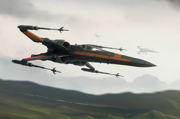 Poe Dameron X-wing XWM