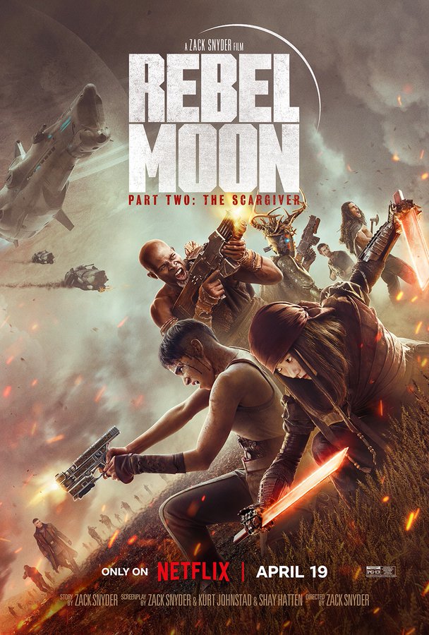 Rebel Moon, novo filme de Zack Snyder, será dividido em duas