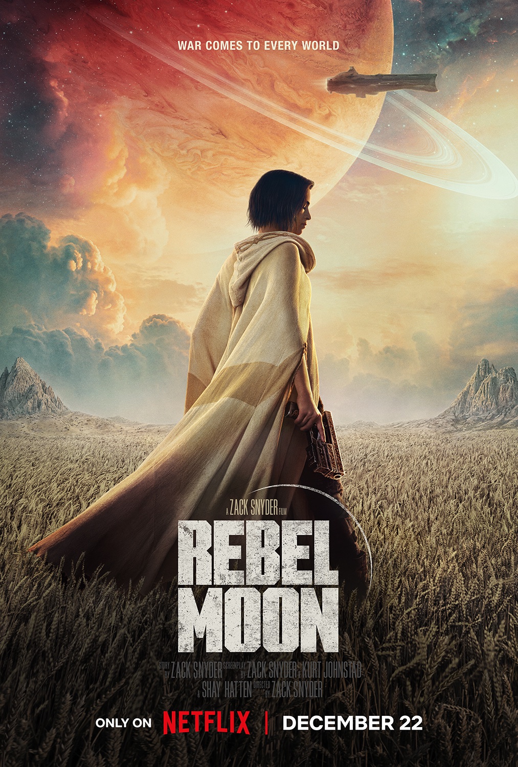Snyder Netflix Updates ⚒️ rebel moon era on X: A new subtitle for REBEL  MOON: part 1 (a menina do fogo // The child [girl] of fire) has been  revealed by Netflix