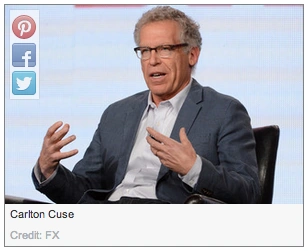 Showrunner Carlton Cuse at TCA press tour discussing The Strain