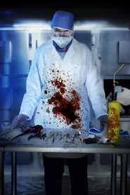 “I love it here. Why would anybody dislike working among the dead? They’re not exactly a threat. If you ask me, it’s the living you need to be afraid of. Besides, if anyone in the fridge gets out of line, I have these.“