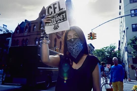 “We live in increasingly vulnerable times. Entire societies can be held hostage by centralized power—governments, ideologies and corporations that control global finance and communications, and in turn can throttle public forums like a tourniquet. This is a warning. There are forces in the world beyond our control. This is a warning that they are here. But now so are Citizens for Liberty.“