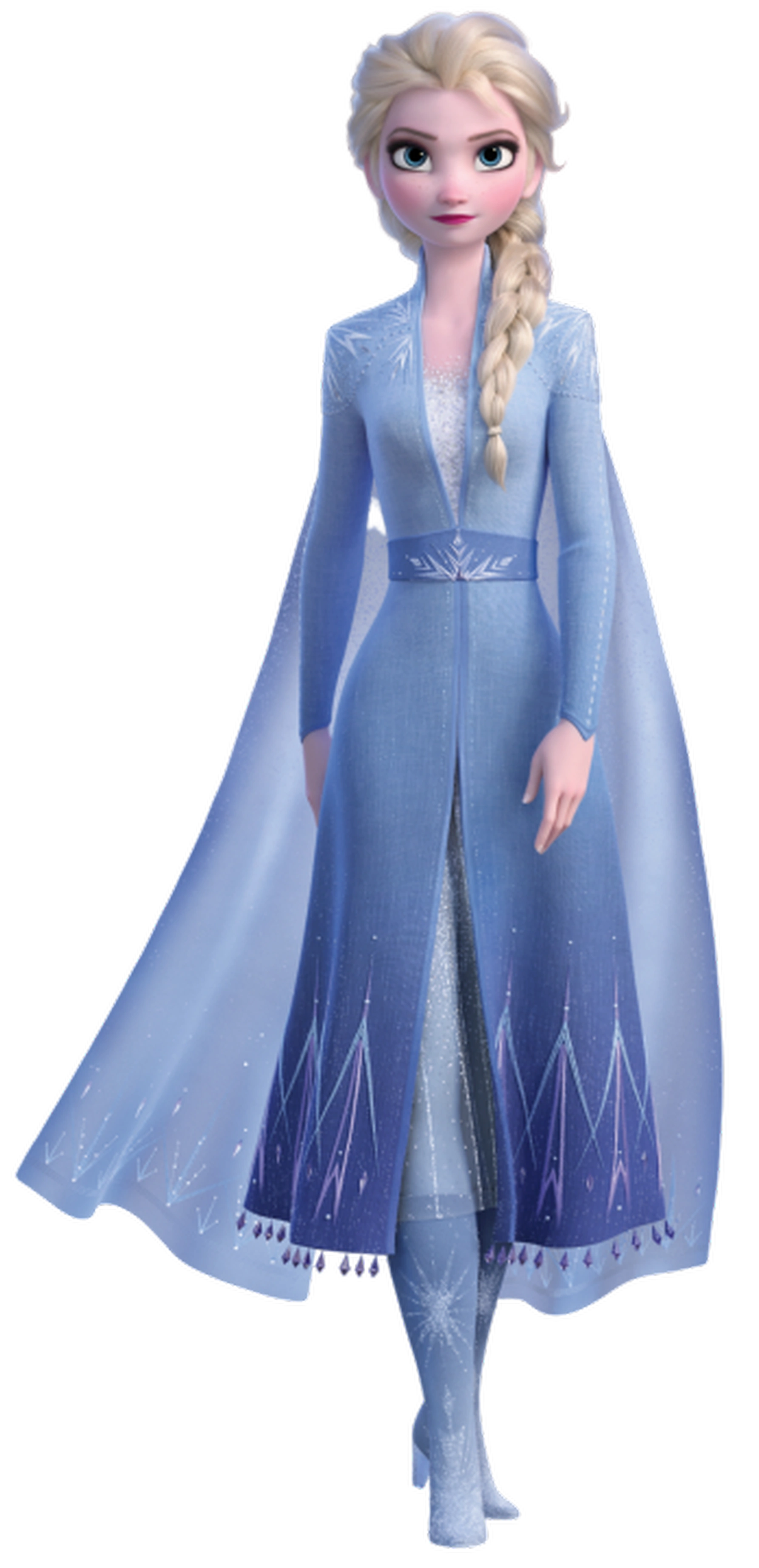 elsa frozen 2 blue dress Frozen 2 Elsa Dress Blue Elsa Outfit for Adult Cosplay Costume ES021 –  CoserZ main image 0