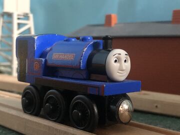 Sir handel wooden railway cheap