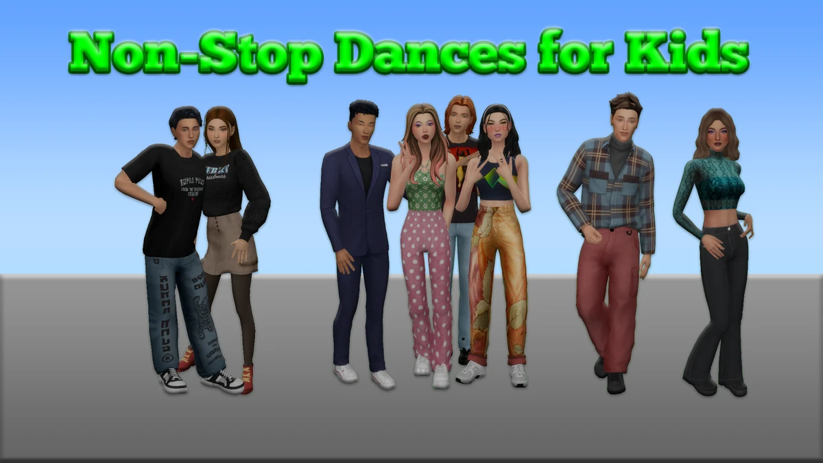 Non Stop Dances for Kids The Sugar Kids Wiki Fandom