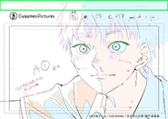"Hikaru" is relieved (close-up)