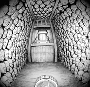 The inside of the Indou's shrine