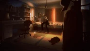 Yoshiki stabs "Hikaru" and panics afterward