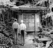 Indou family hall (outside)-24.png (5.29 MB) "Hikaru" and Yoshiki arrive at the Indou family hall (Ch.24)