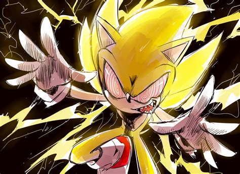 KenzaiPhx — This time I drew Fleetway Super Sonic!